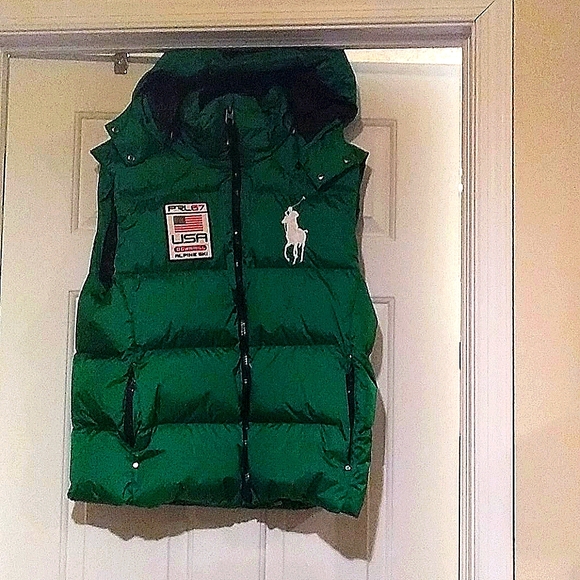 Polo Ralph Lauren Other - Polo Ralph Lauren BP Detachable Hood Vest SIZE L